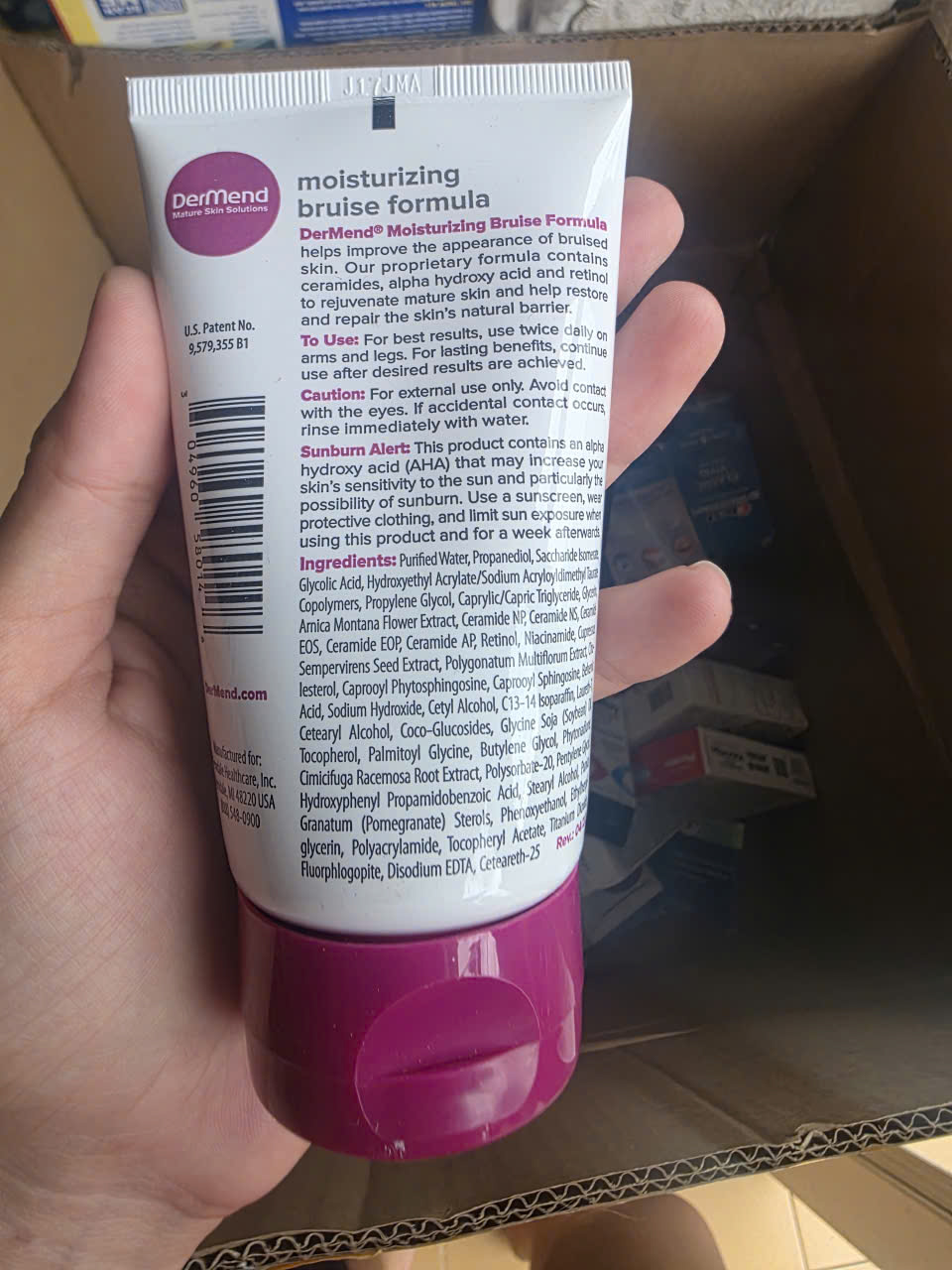 [HÀNG MỸ] Kem Dưỡng Ẩm Chăm Sóc Da Toàn Thân DerMend Moisturizing Formula Cream (Tuýp 127g)