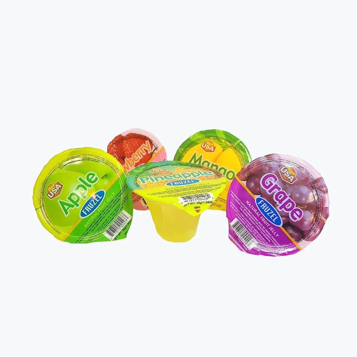 [CHÍNH HÃNG MỸ] Thạch Trái Cây Fruzel Assorted Natural Fruit Jelly – Thơm Ngon, Tự Nhiên, Không Chất Béo