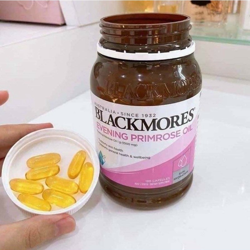 Tinh dầu hoa Anh Thảo Blackmores Evening Primrose Oil Úc, 190 viên