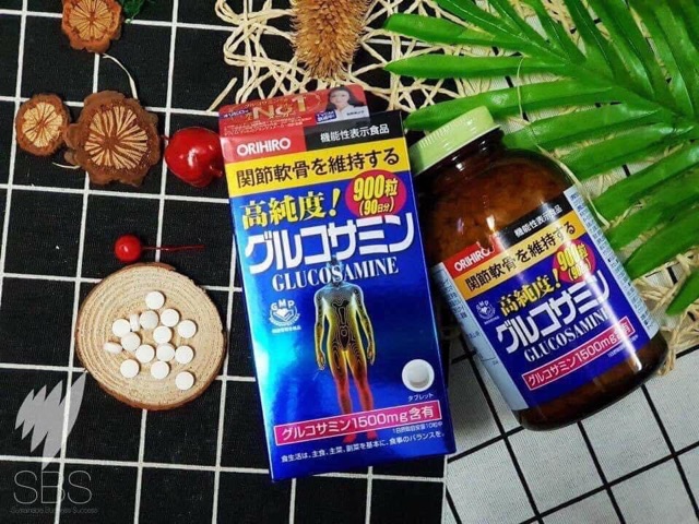 VIÊN UỐNG HỖ TRỢ XƯƠNG KHỚP ORIHIRO GLUCOSAMINE 1500MG HỘP 900+50 VIÊN CỦA NHẬT BẢN