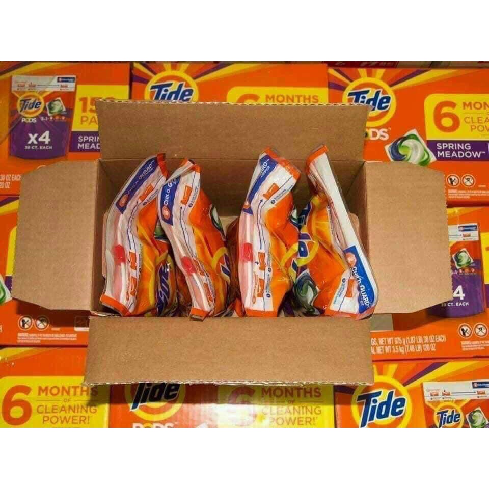 1 túi Viên Giặt Tide Pods 3-in-1 Spring Meadow 39 viên