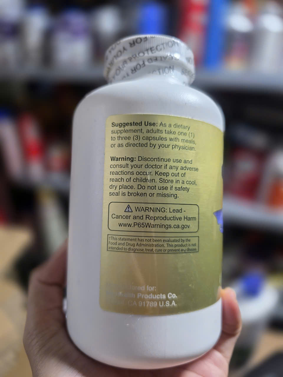[HÀNG MỸ] Viên Uống Sụn Vi Cá Mập Shark Cartilage 750mg Hỗ Trợ Xương Khớp (Lọ 300 Viên)