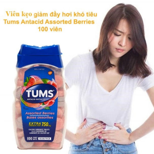 [HCM]Kẹo Ngậm Tums 100 Viên