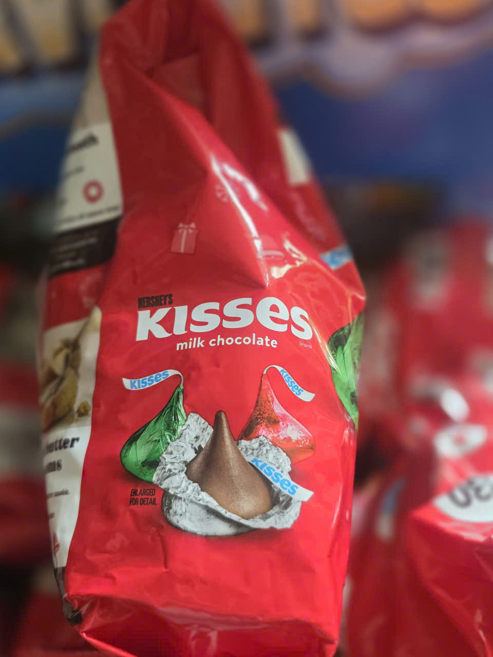 [CHÍNH HÃNG MỸ] Socola Sữa Hershey's Kisses Milk Chocolate - Túi Khổng Lồ 330 Viên (1.52kg)