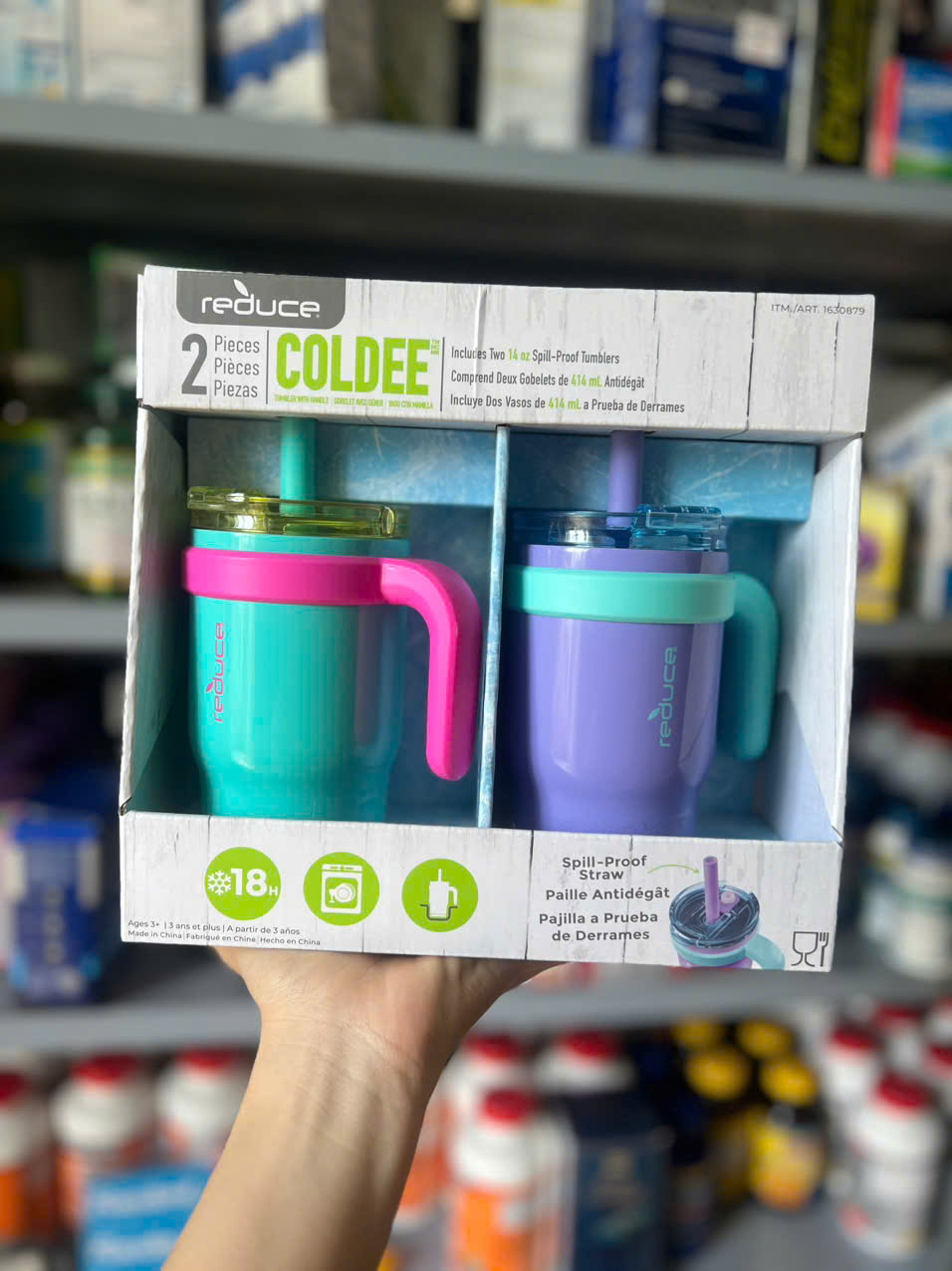 Set 2 Ly giữ nhiệt REDUCE COLDEE TUMBLER