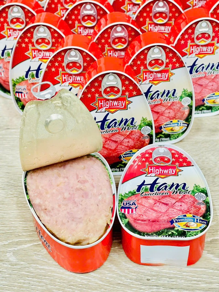 Thịt heo đóng hộp Highway Ham Luncheon meat 454g (Mỹ)