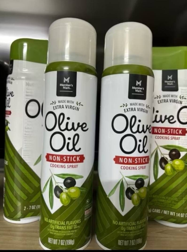 Dầu Xịt Olive Oil Member’s Mark Extra Virgin Non-Stick 1 Chai (198g) – Hàng Mỹ