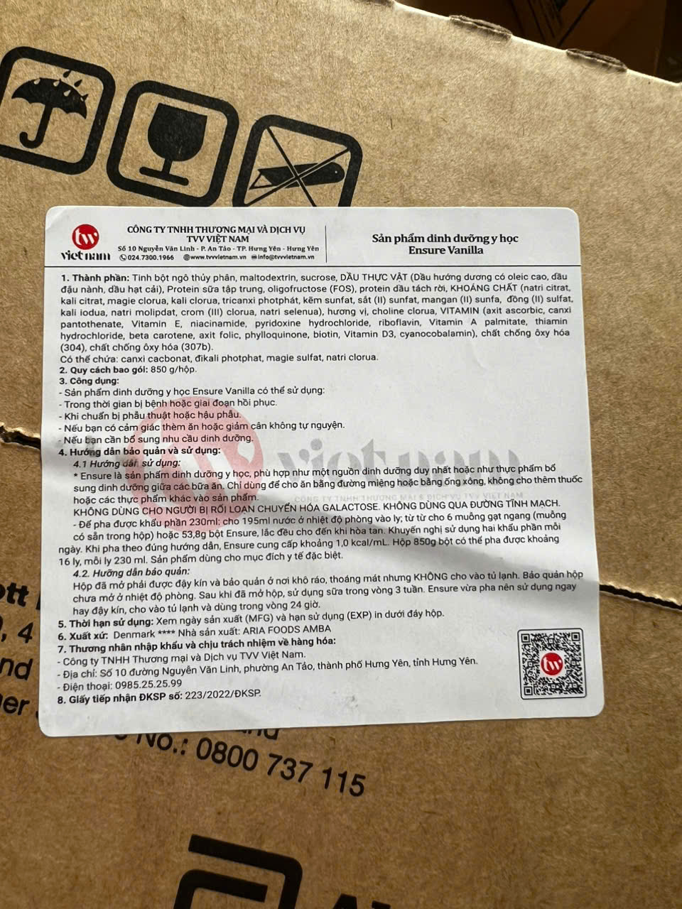 Sữa bột Ensure Úc 850G date 4/2026  (Cam kết hàng chuẩn)