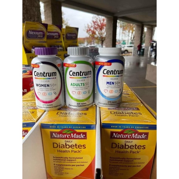 [CHÍNH HÃNG MỸ] Vitamin Tổng Hợp Cho Nữ Trên 50 Tuổi Centrum Silver Women 50+ – Hộp 275 Viên