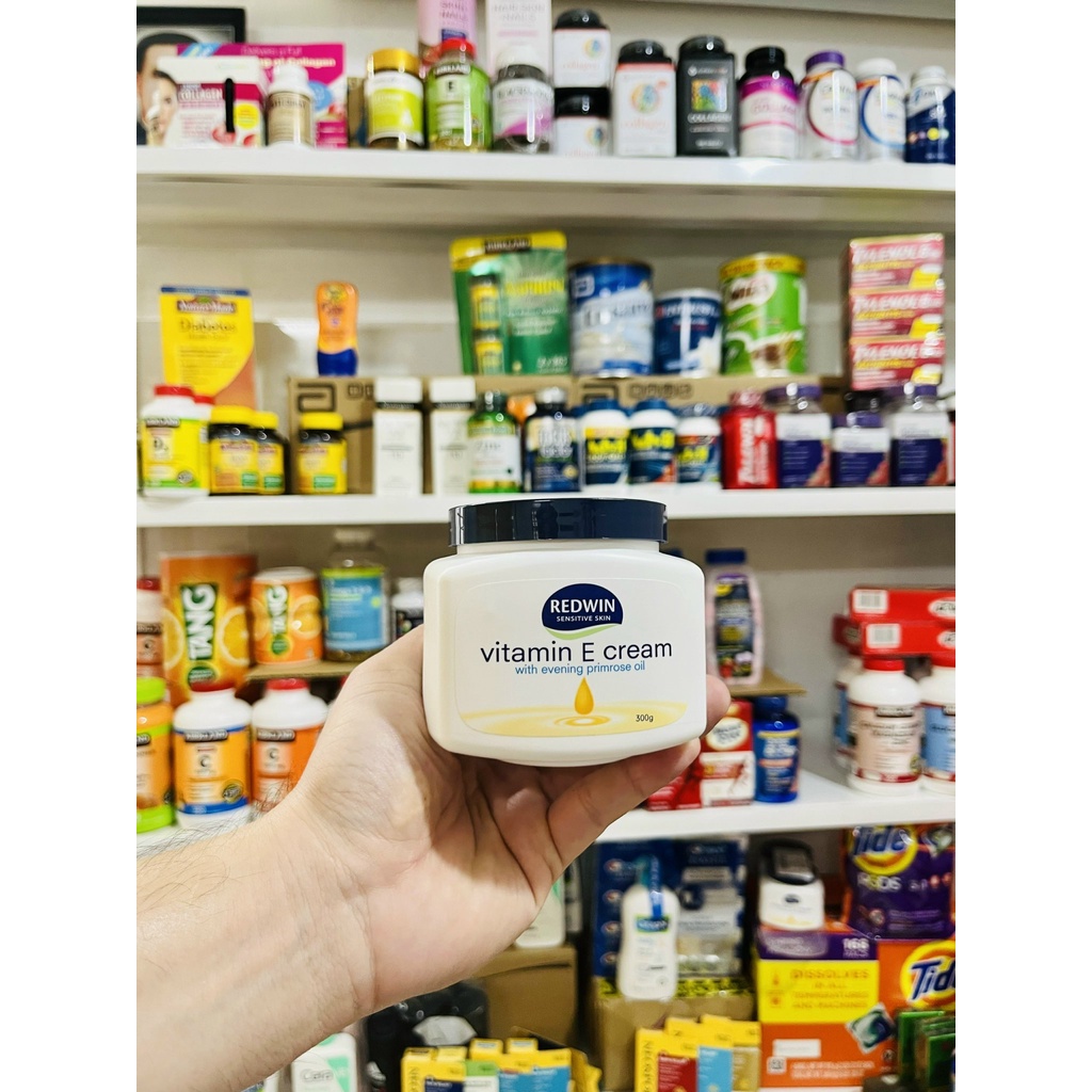 MẪU MỚI Kem dưỡng da Redwin Cream with Vitamin E 300g (Cam kết hàng chính hãng)
