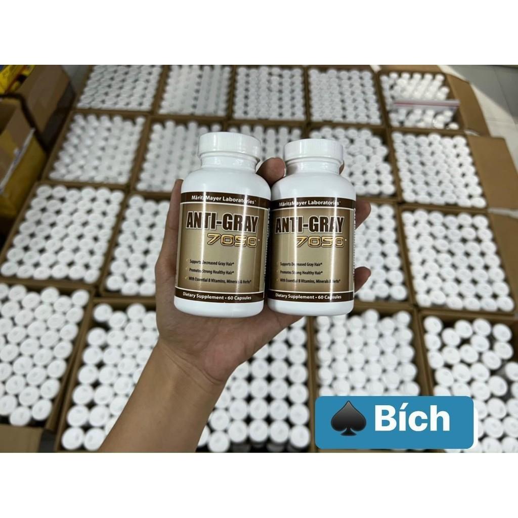 Viên uống ngăn ngừa tóc bạc ANTI GRAY 7050 60 viên