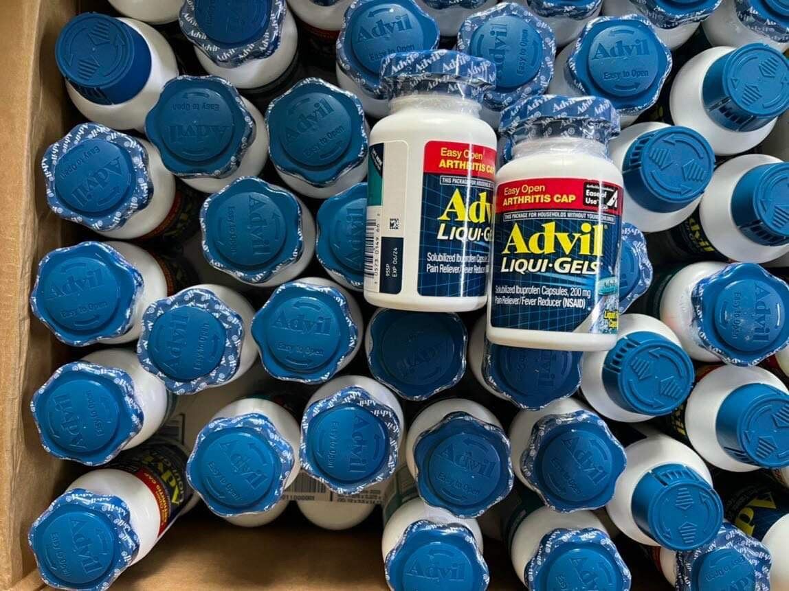 Viên giảm đau hạ sốt Advil Liqui Liqui-Gels 160 Viên của Mỹ