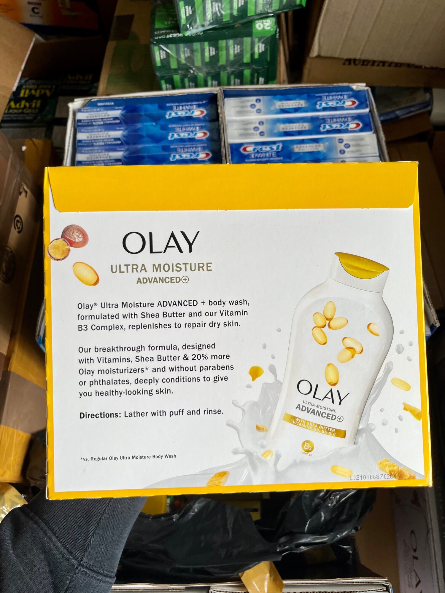 Sữa tắm Olay Advanced Moisture 700ml (Set  3 chai) MỸ