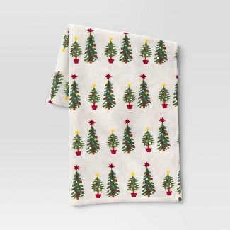 Chăn Mền Mỹ Threshold Plush Throw siêu mềm mịn 1m27x1m52