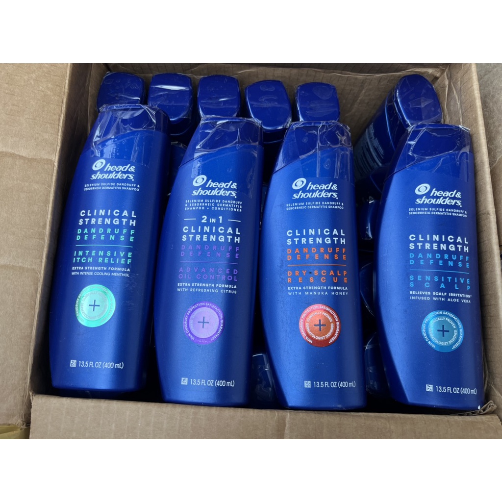 Dầu Gội Trị Gàu Đặc Trị Head & Shoulders Clinical Strength Dandruff Defense (400ml)