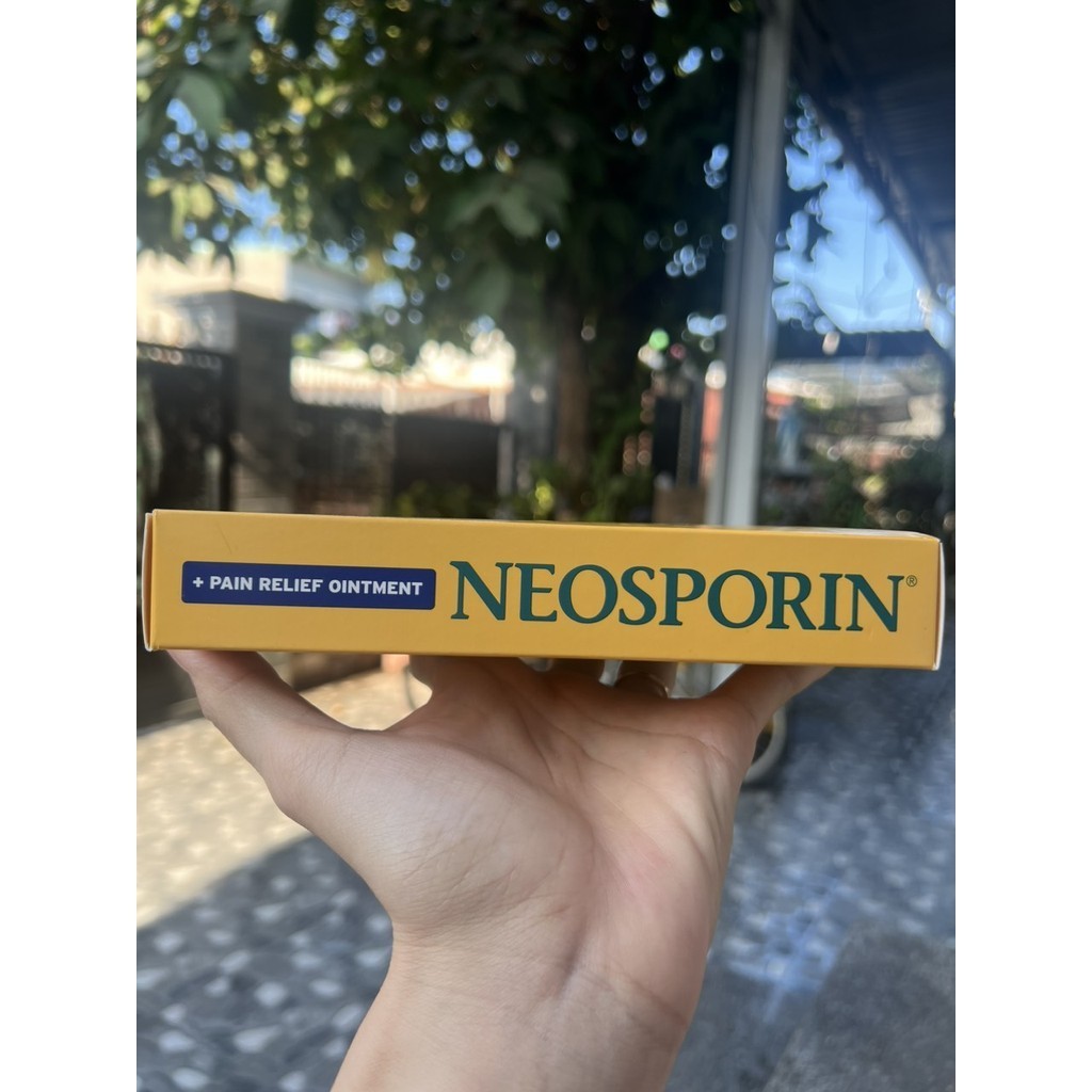 Kem mỡ giảm đau, chống nhiễm trùng NEOSPORIN Pain Relief set 3 tuýp
