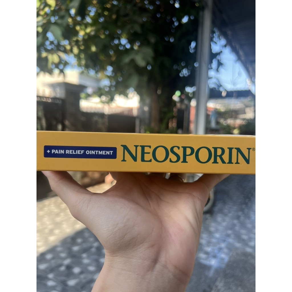 Kem mỡ giảm đau, chống nhiễm trùng NEOSPORIN Pain Relief set 3 tuýp
