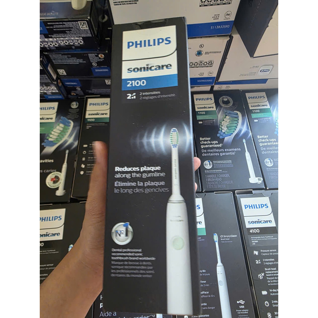 Bàn chải điện Philips Sonicare 2100 cam ket chinh hang