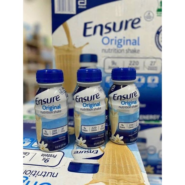 [Date 11/2025 ] 2 chai Sữa nước dinh dưỡng Ensure Original từ Mỹ