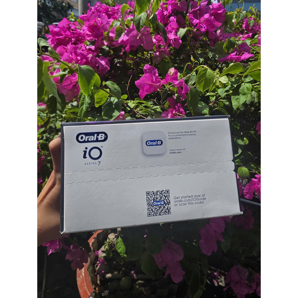 Bàn chải điện Oral-B iO Series 7 – Công nghệ chăm sóc răng miệng đỉnh cao HÀNG MỸ