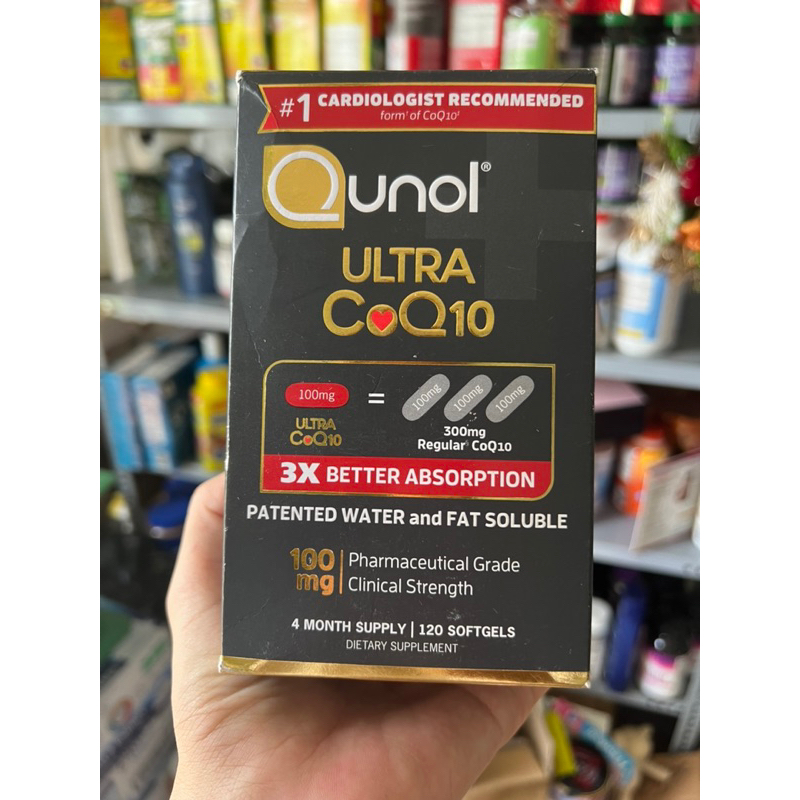 Viên Uống Hỗ Trợ Tim Mạch Qunol Ultra CoQ10 100mg – Hộp 120 Viên