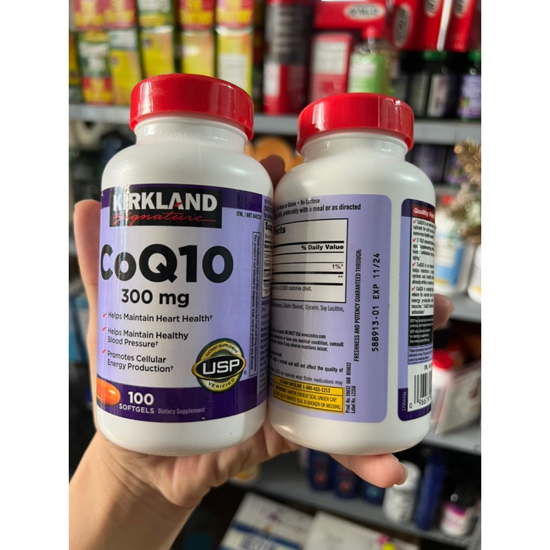 Tên sản phẩm: Viên uống Bổ Tim Mạch Kirkland Signature CoQ10