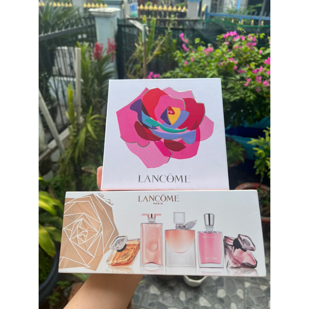 CHÍNH HÃNG Set nước hoa lancome mini 5 chai phiên bản limite