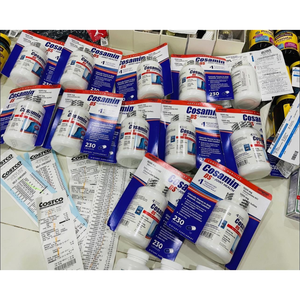 CÓ BILL MUA HÀNG COSTCO MỸ Viên tái tạo sụn khớp Cosamin DS 230 viên