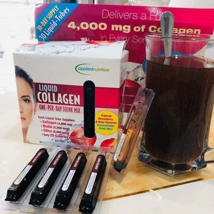 Collagen ống dạng nước Liquid Collagen Easy-to-take Drink Mix 4000mg 30 ống