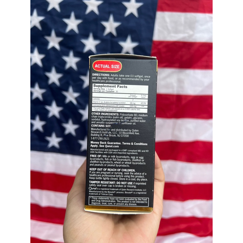 Bổ sung CoQ10 cho tim Qunol Ultra CoQ10 100mg 30 viên