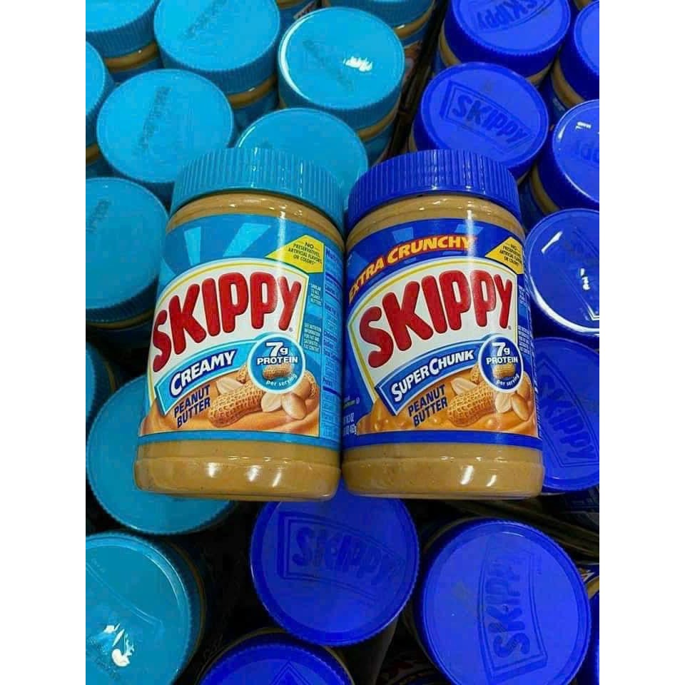 Bơ Đậu Phộng Skippy Super Chunk Mỹ Hộp 1.36kg