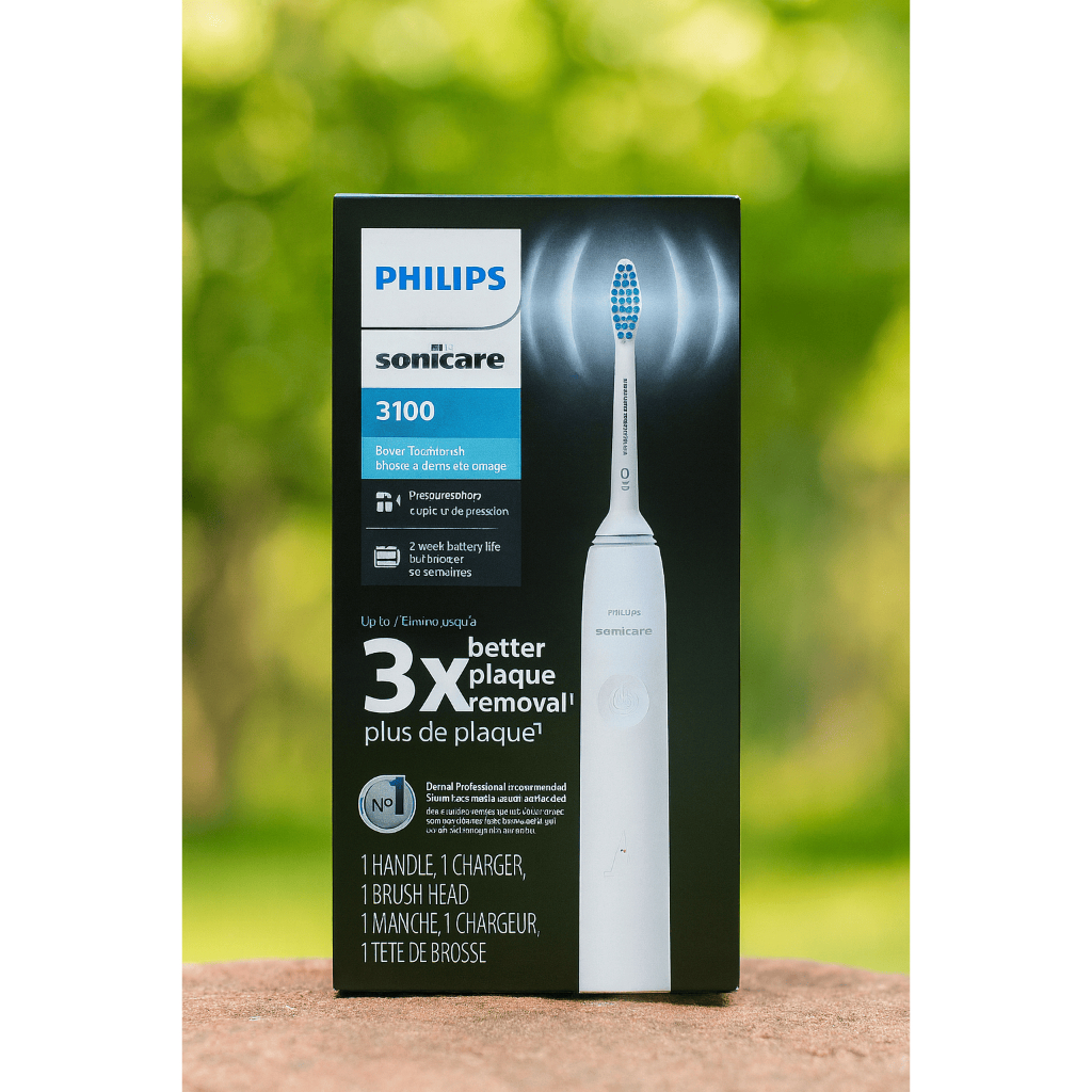 Philips Sonicare 3100 Power Toothbrush. bàn chải đánh răng điện thuộc dòng Sonicare của Philips.