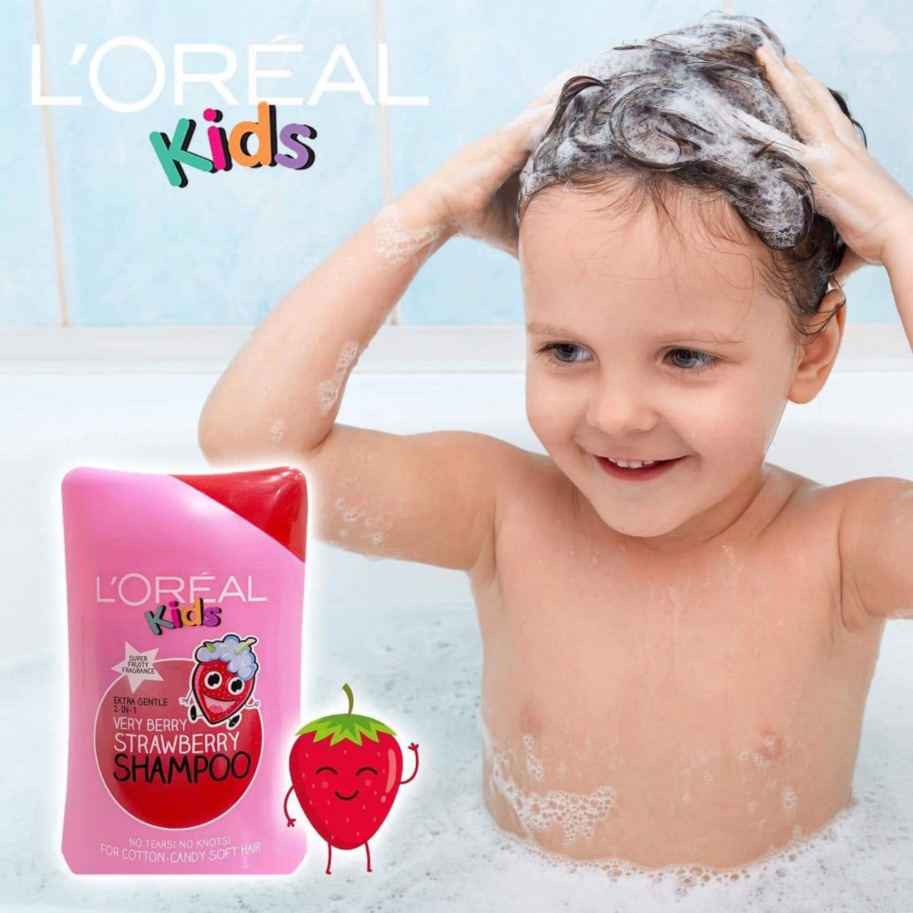 Dầu Gội Trẻ Em L'Oreal Kids Strawberry 250ml