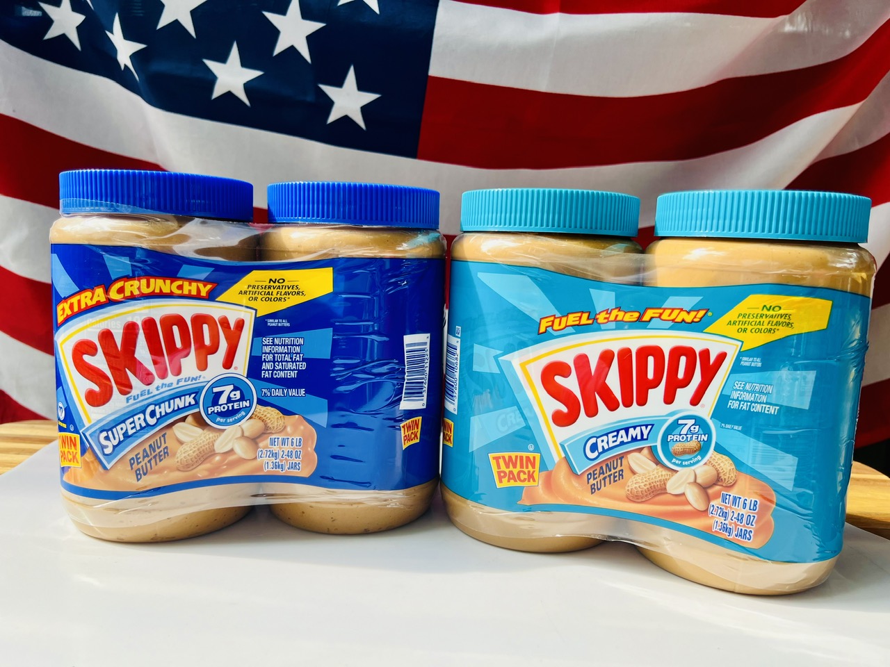 Bơ đậu Phộng Skippy Creamy Mịn 1.36kg - Mỹ USA