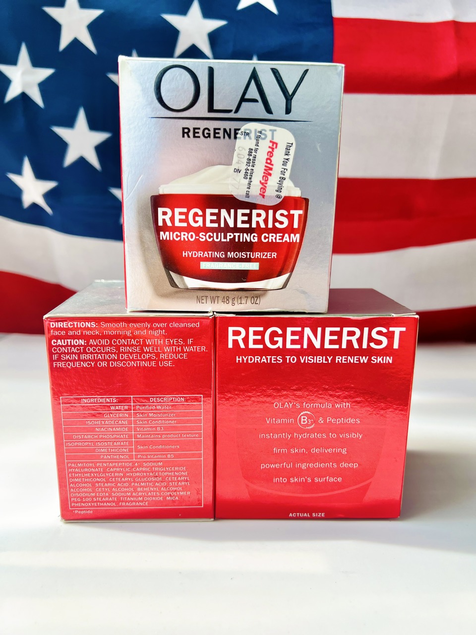 Kem dưỡng ẩm chống lão hóa Olay Regenerist 48g. Của Mỹ