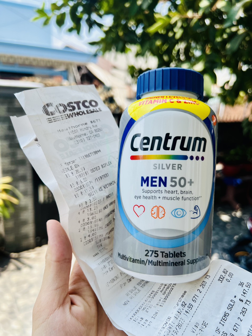 Thực phẩm chức năng Centrum Silver Ultra Mens 50+ 275 Viên Của Mỹ