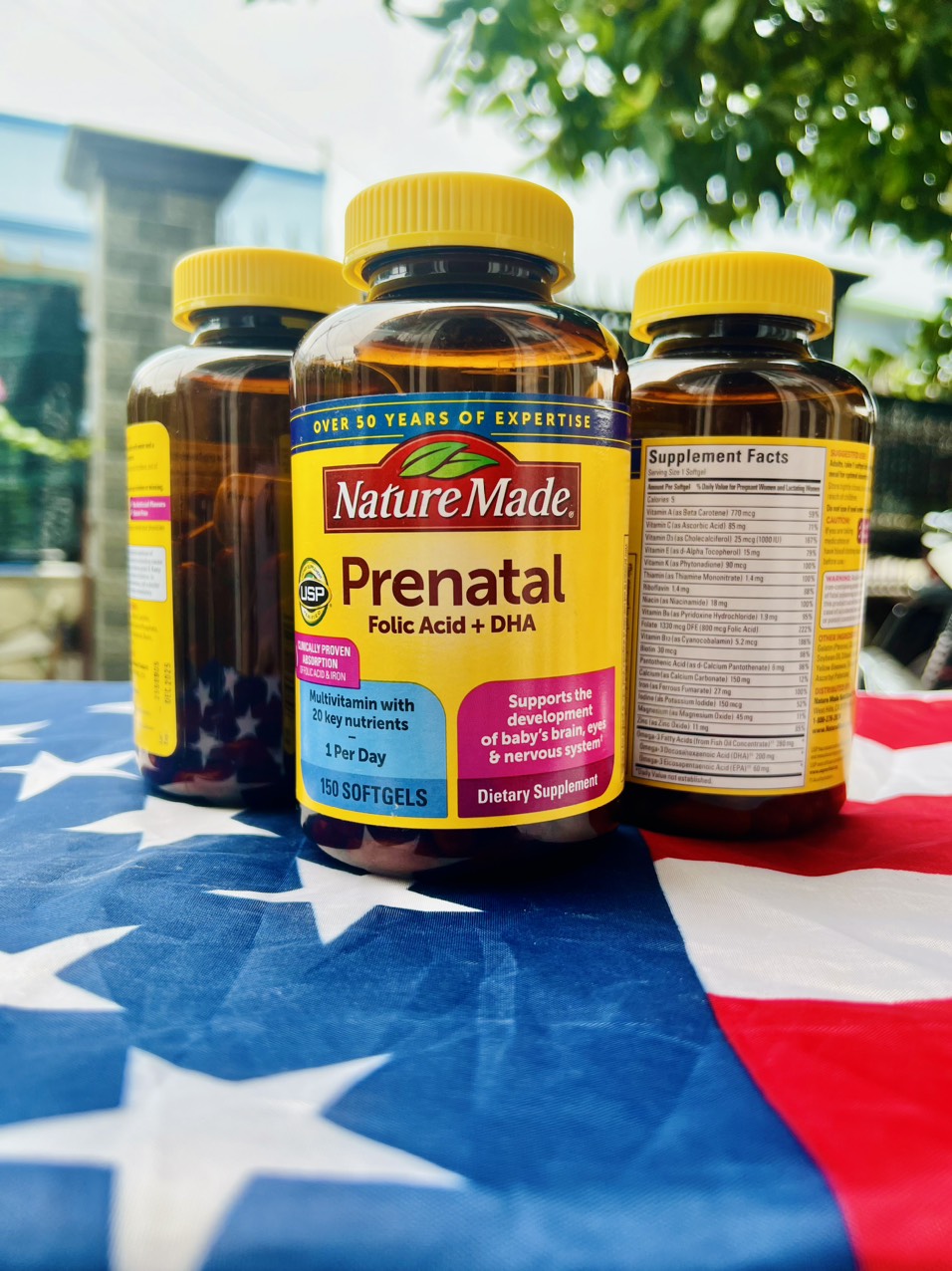 Vitamin DHA Nature Made Mỹ 150 Viên Bổ Sung DHA Cho Bà Bầu