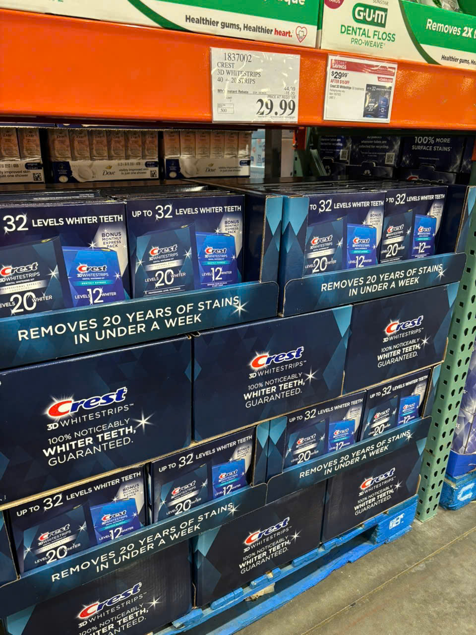 Kem đánh răng Crest Pro Health Advanced Whitening 164g