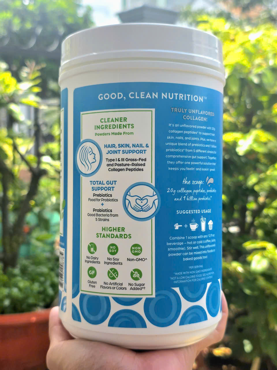 [BILL MỸ] 726g COLLAGEN PEPTIDES +PROBIOTICS