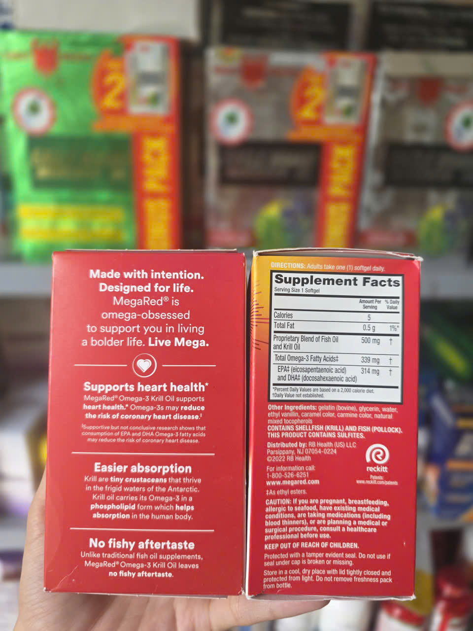 MegaRed Omega-3 Krill Oil 500mg 80 viên HÀNG MỸ CHÍNH HÃNG- CHẤT LƯỢNG- UY TÍN
