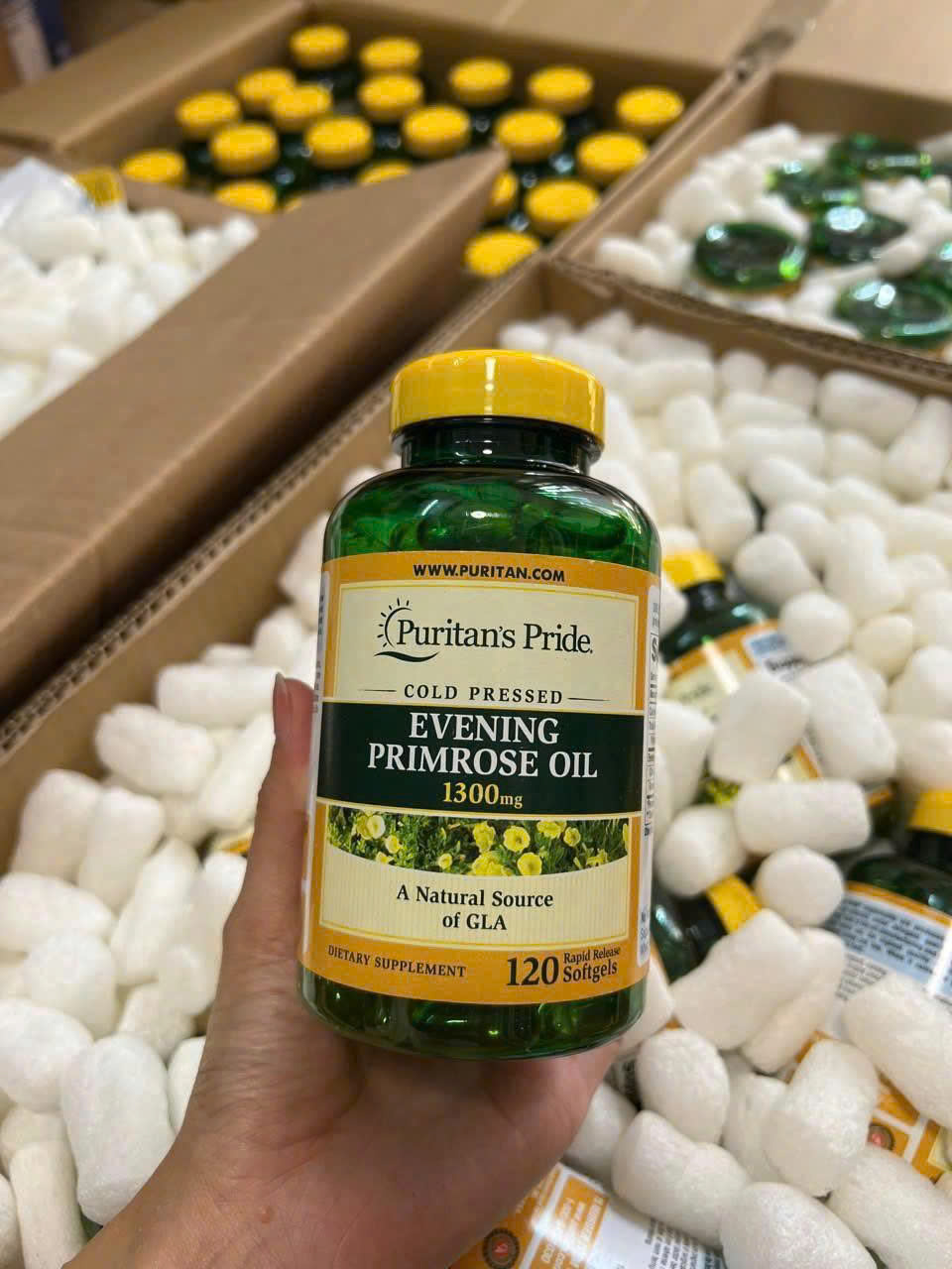 Tinh Dầu Hoa Anh Thảo Mỹ Puritan’s Pride Điều Hòa Nội Tiết Tố Nữ CAM KẾT CHÍNH HÃNG MỸ