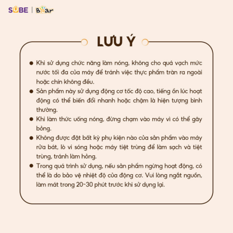 Máy Làm Sữa Hạt Bear 1L SB-SH09Q