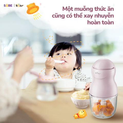 Máy Xay Ăn Dặm 0.3L Bear GR-B03V8