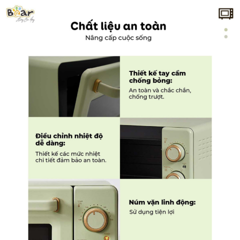 Lò Nướng Và Hấp Bear DKX-C20R5