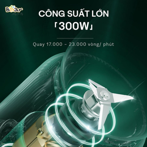 Máy Xay Sinh Tố Bear 3 Trong 1 BL-B10V2