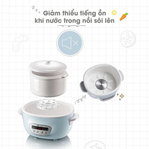 Nồi Nấu Chậm Bear 2.5L SUBE003