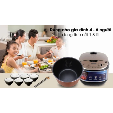 Nồi cơm điện tử Midea MB-FS5020