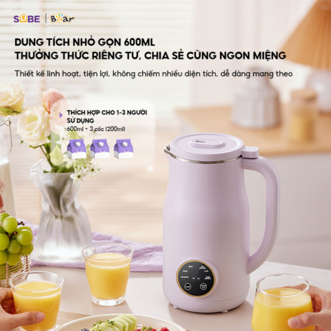 Máy Làm Sữa Hạt Bear 0.6L SB-SH06D