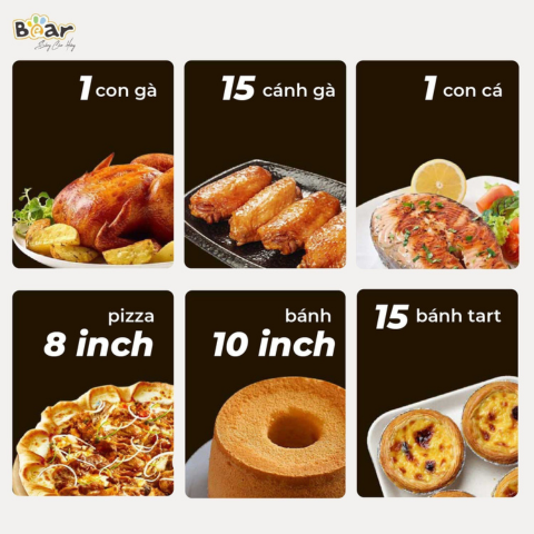 Lò Nướng Và Hấp Bear DKX-C20R5