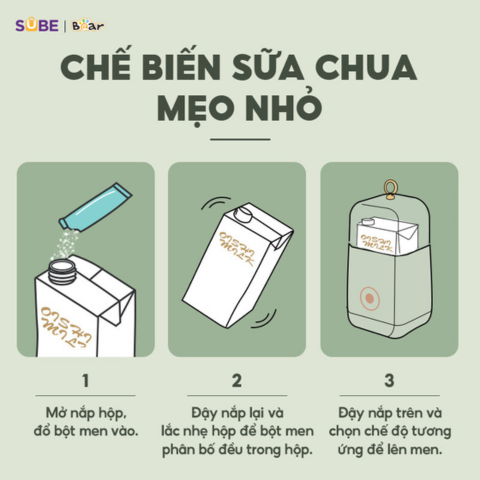 Máy Làm Sữa Chua Bear 1L SB-SC12C